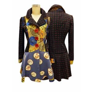 NEW AN REN polka dot jacket in multi